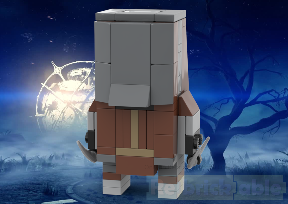 Lego Atlas BrickHead - Warframe