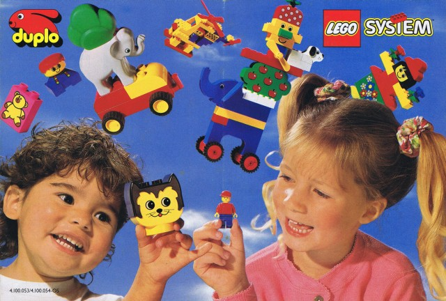 Lego 1995 Medium Duplo / Basic Overseas (4.100.053/4.100.054-OS)
