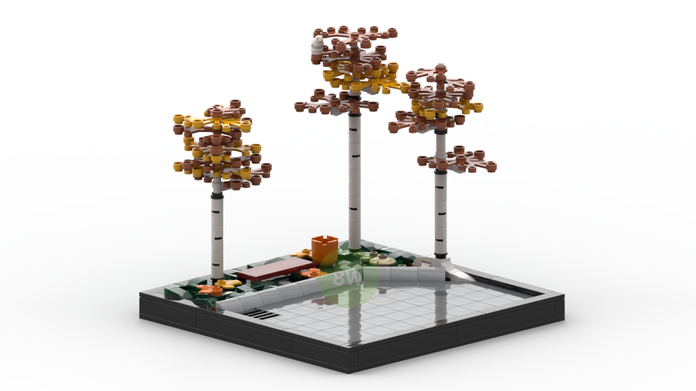 Lego Autumn road stop
