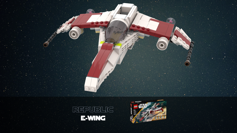 Lego Republic E-wing - 75402 alternative
