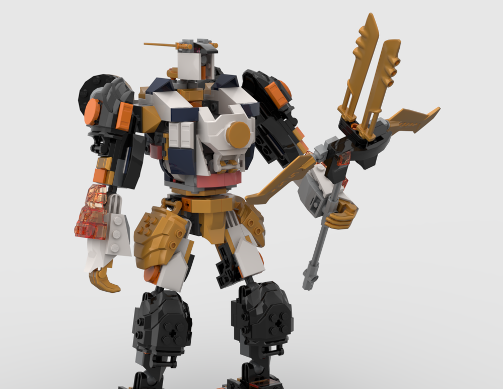 Lego Cole & Sora. Elemental fusion