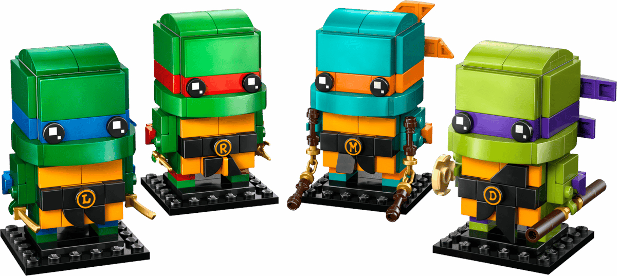 Lego Teenage Mutant Ninja Turtles Figures