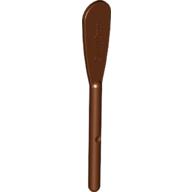 Lego Equipment Oar / Paddle / Reddish Brown