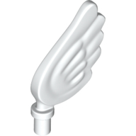 Lego Creature Body Part, Cheep Cheep / Paragoomba Wing / White