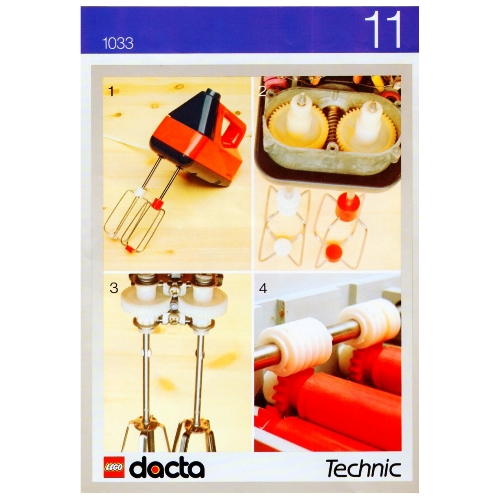 Lego Activity Booklet 11 - Right Angle Drives - Set 1032