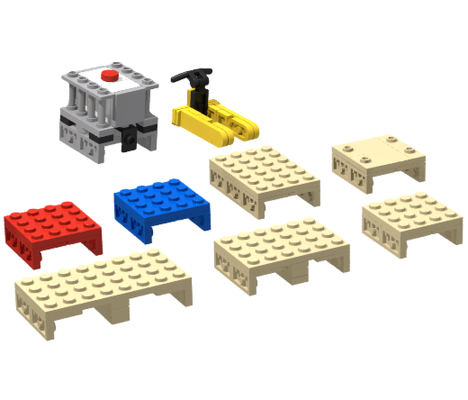 Lego 4x4 Pallet and IBC System