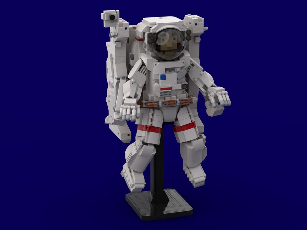 Lego Manned Maneuvering Unit: First Untethered Spacewalk