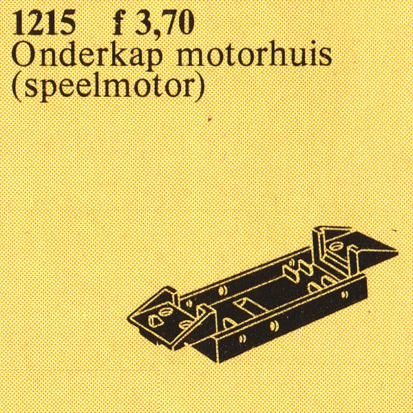 Lego Train Motor 4.5V Type II Lower Housing