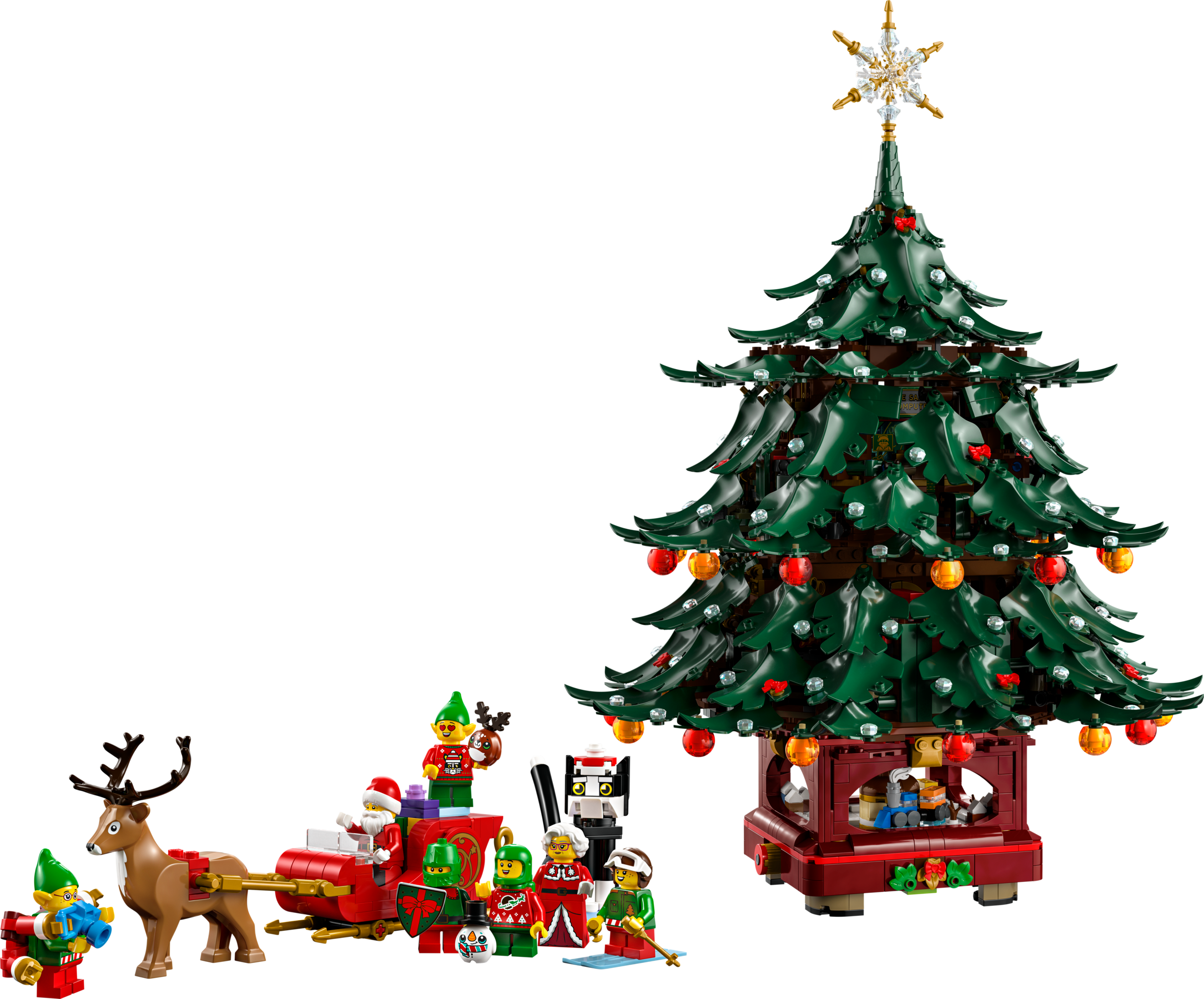 Lego Family Christmas Tree Decoration