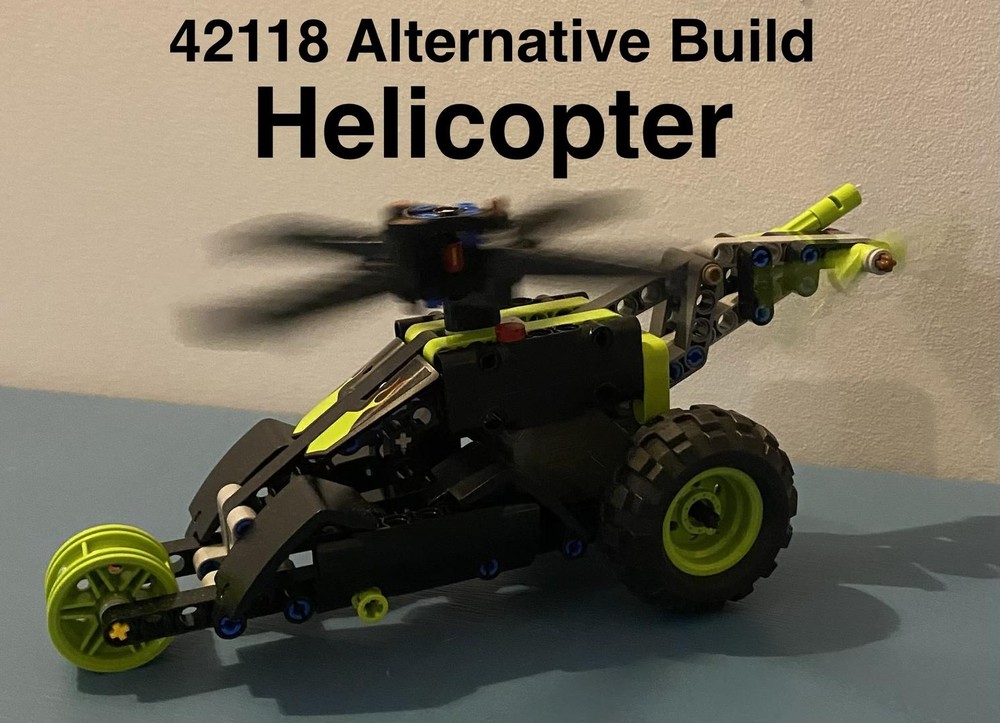 Lego 42118 Alternative Build - Helicopter