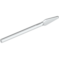 Lego Weapon Pike / Spear Flat End / White