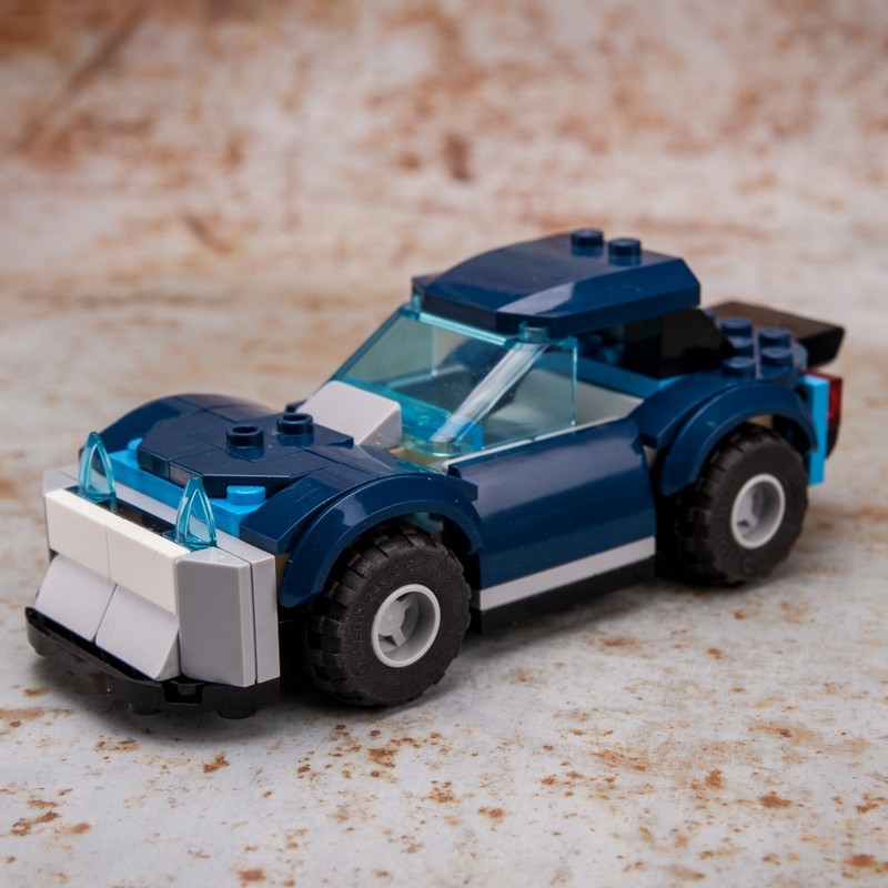 Lego 60257 Blue SUV Coupe