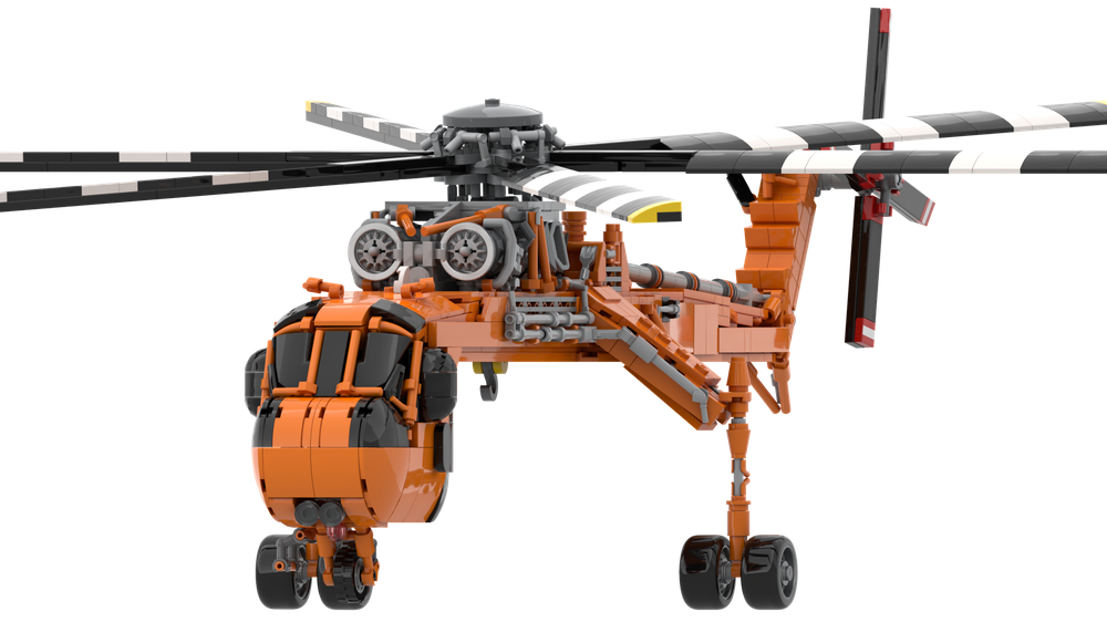 Lego Sikorsky S-64 Skycrane