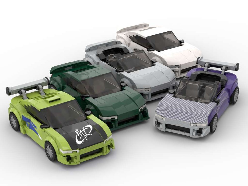 Lego Mitsy Eclipse - Set of Five Colors