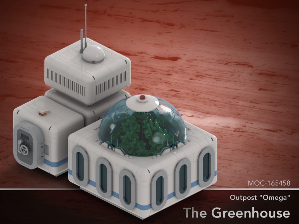 Lego Outpost Omega : The Greenhouse
