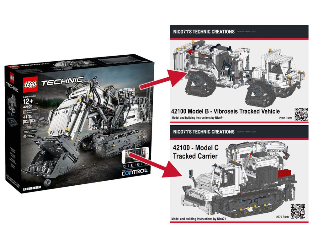 Lego 42100 Alternate Super Pack (2in1)
