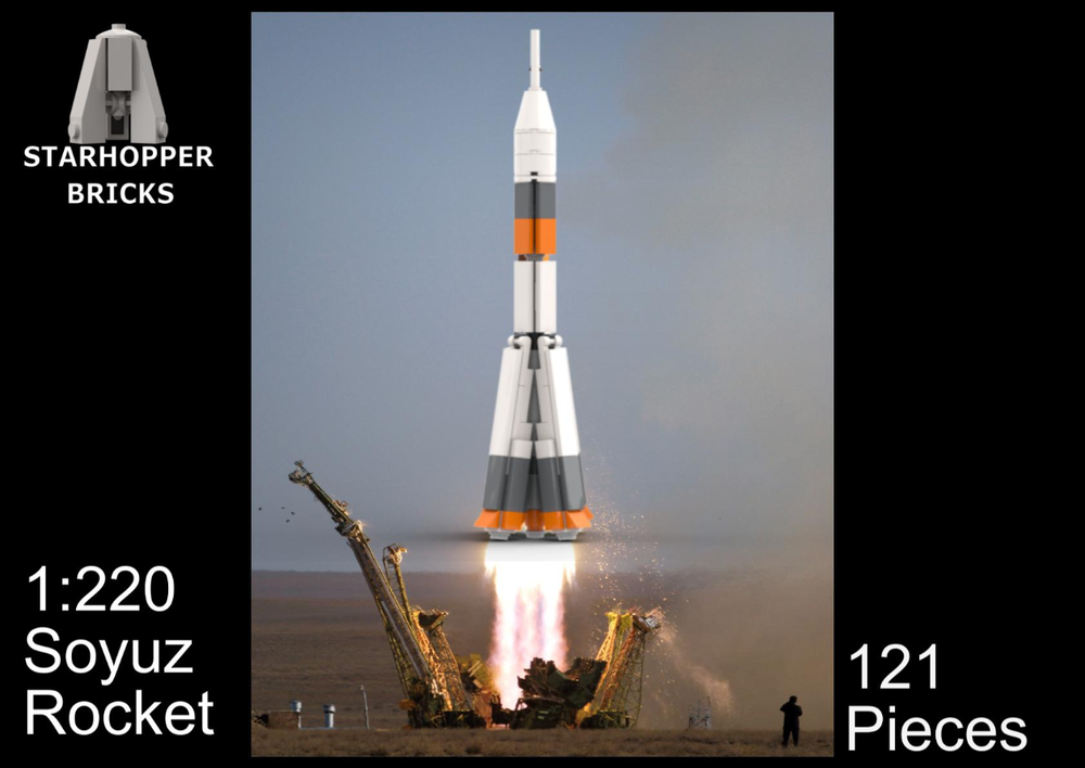 Lego 1:220 Soyuz 2.1a