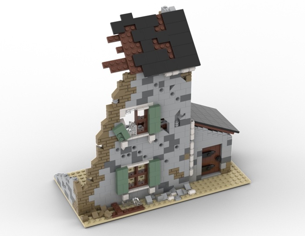 Lego ruined house n3
