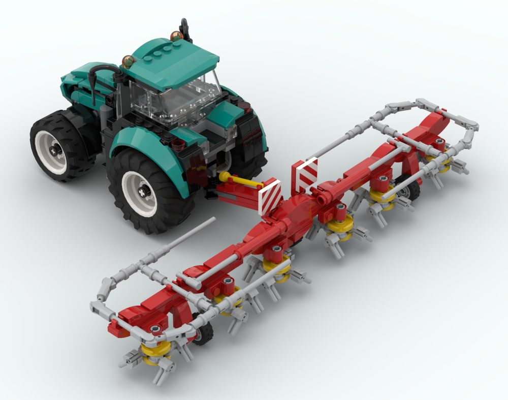 Lego Pöttinger Hay Tedder - Zettkreisel