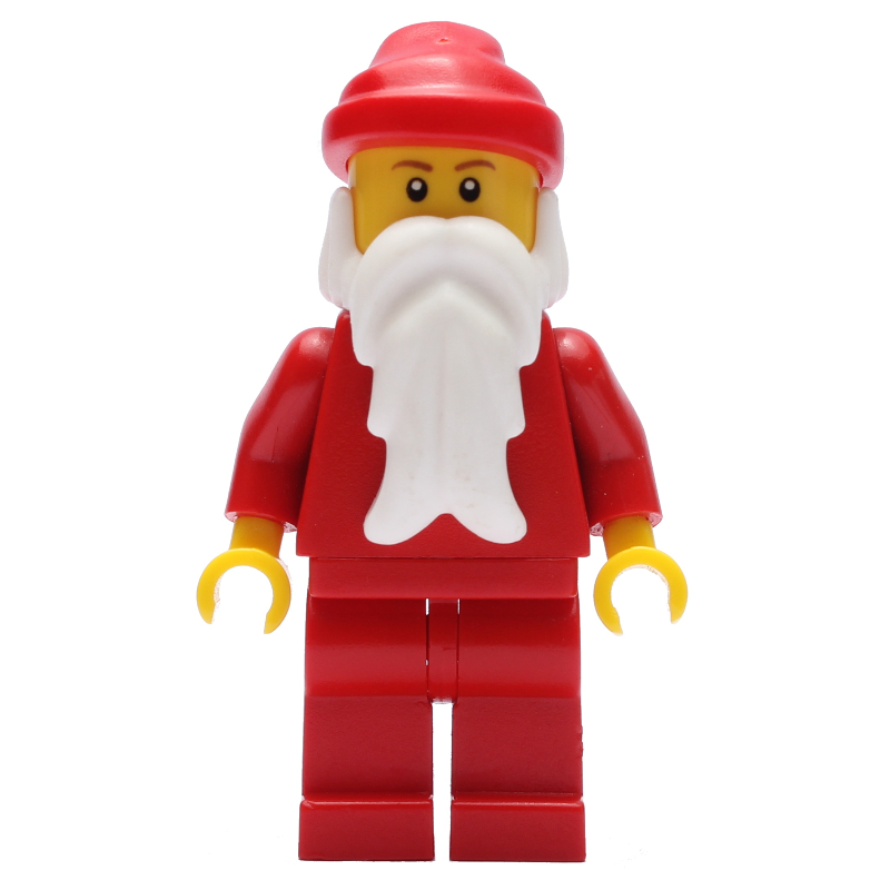 Lego Santa, Plain Red