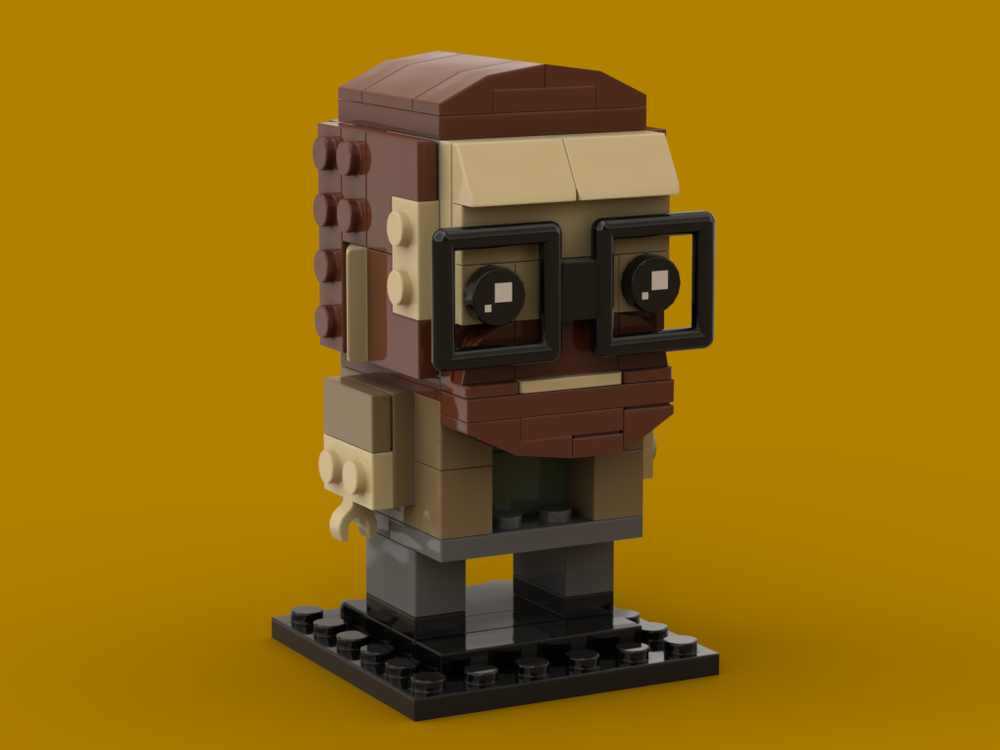 Lego MOC - Walter White Brickheadz (Breaking Bad)
