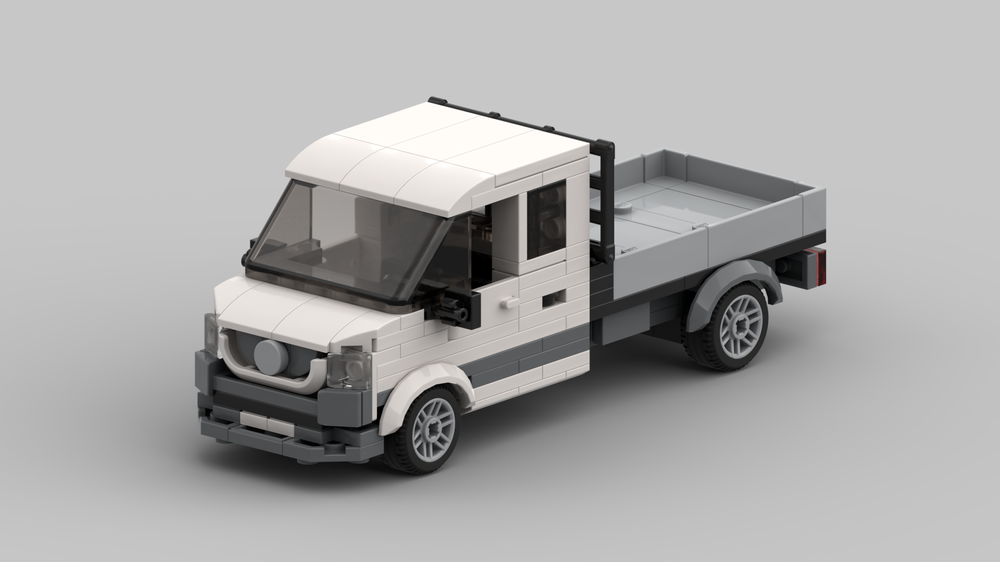 Lego Mercedes Benz Sprinter with Cargo Area (long version)