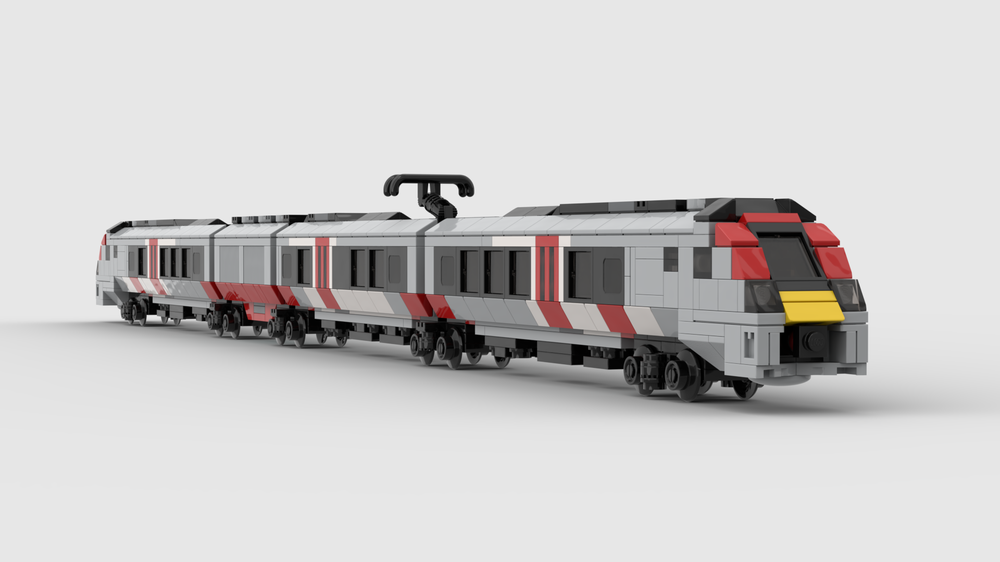 Lego Greater Anglia Class 755 (4 studs wide)
