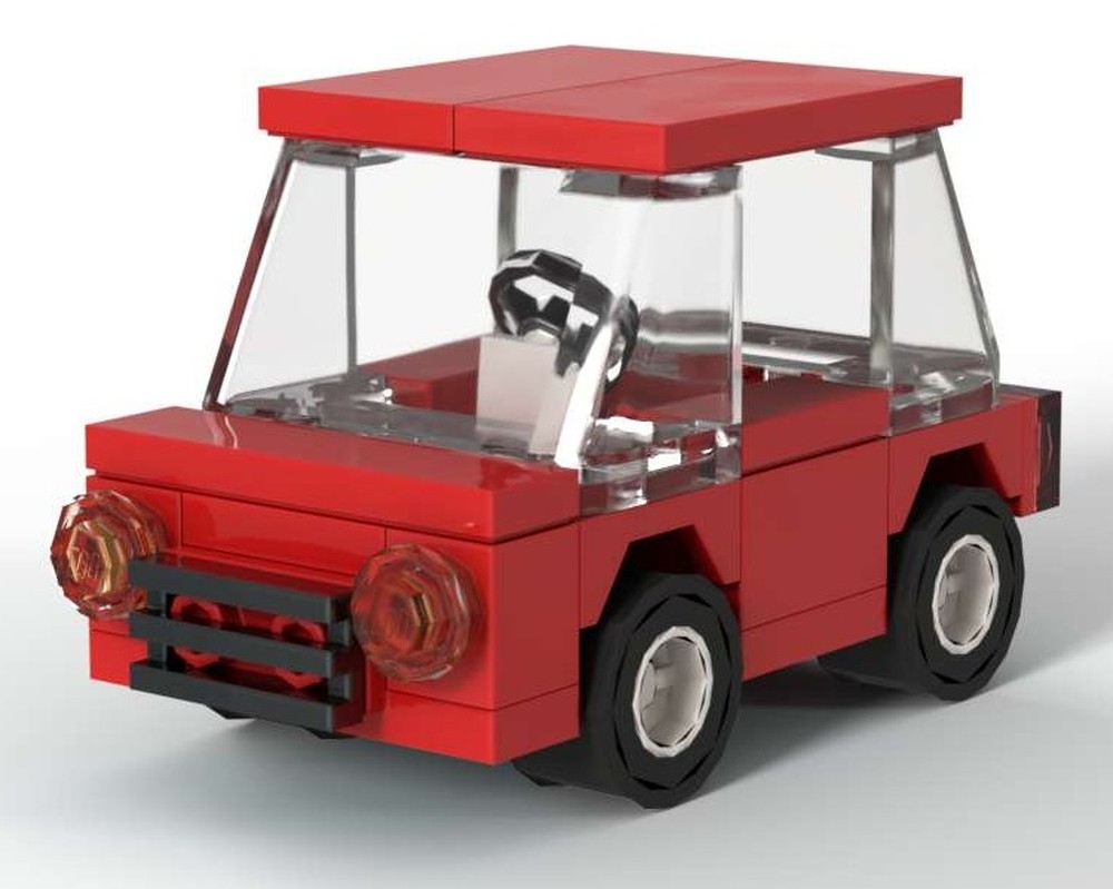 Lego Mini Red Car