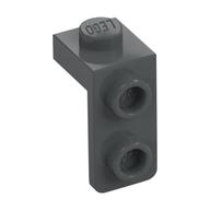 Lego Bracket 1 x 1 - 1 x 2 / Dark Bluish Gray