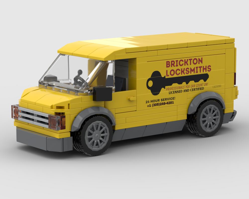 Lego Mobile Locksmithing Van