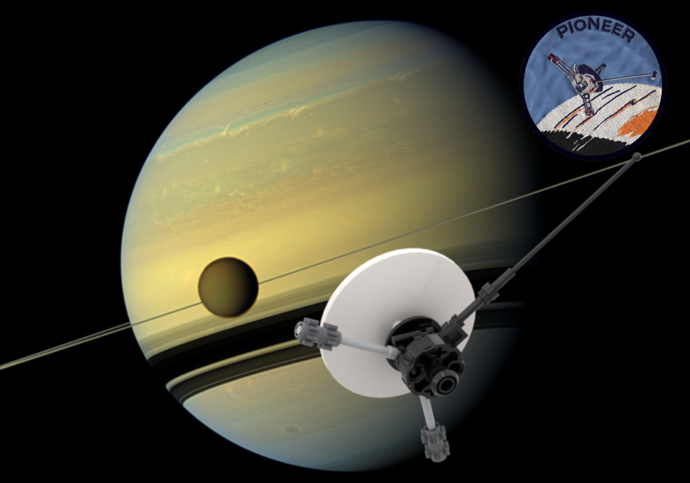 Lego Pioneer 10 / Pioneer 11 Spacecraft
