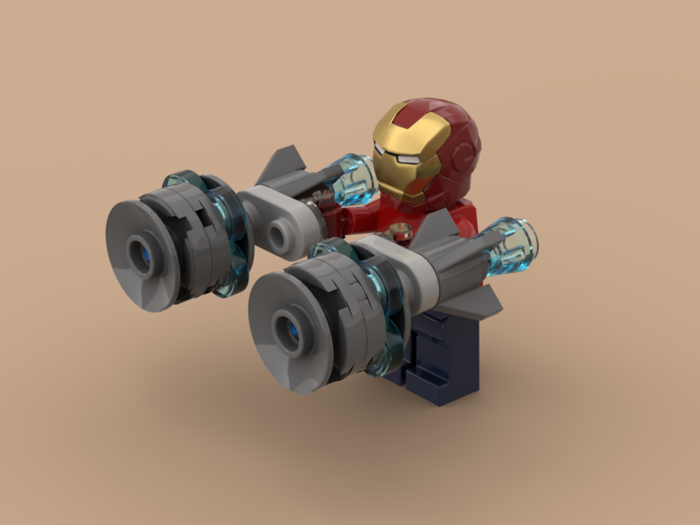 Lego 76196 - Iron Man with extra weapons #2