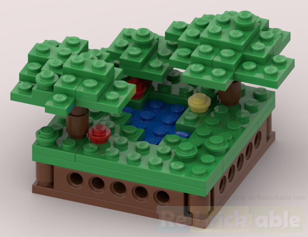 Lego Mini Biome (Pond)