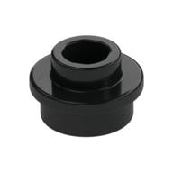 Lego Plate Round 1 x 1 with Open Stud / Black