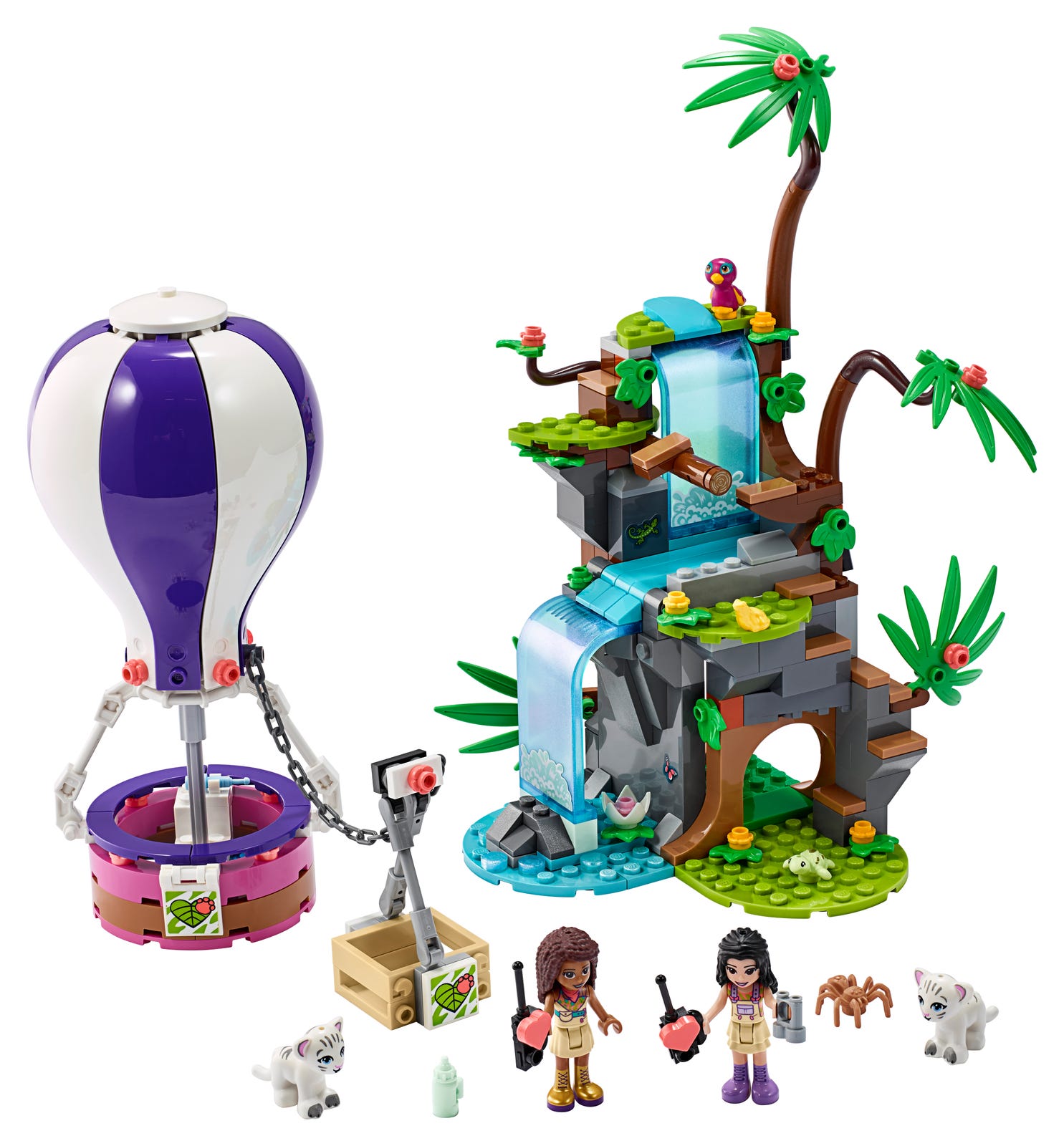 Lego Tiger Hot Air Balloon Jungle Rescue
