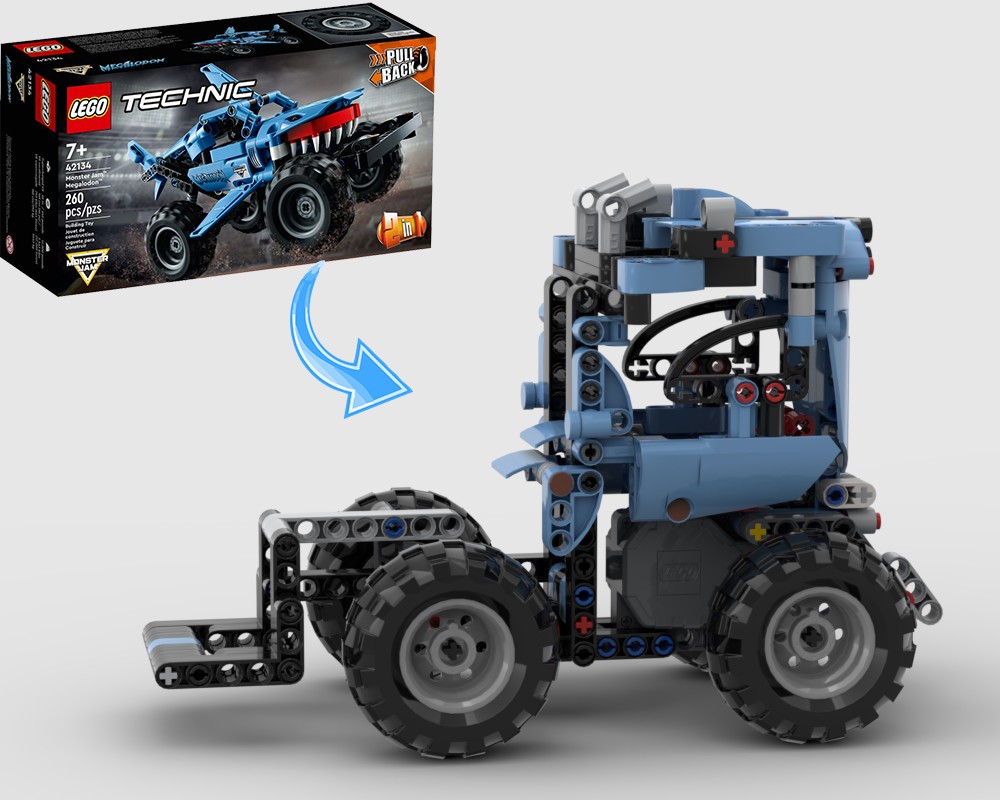 Lego Skid Steer Loader 42134 Alternative