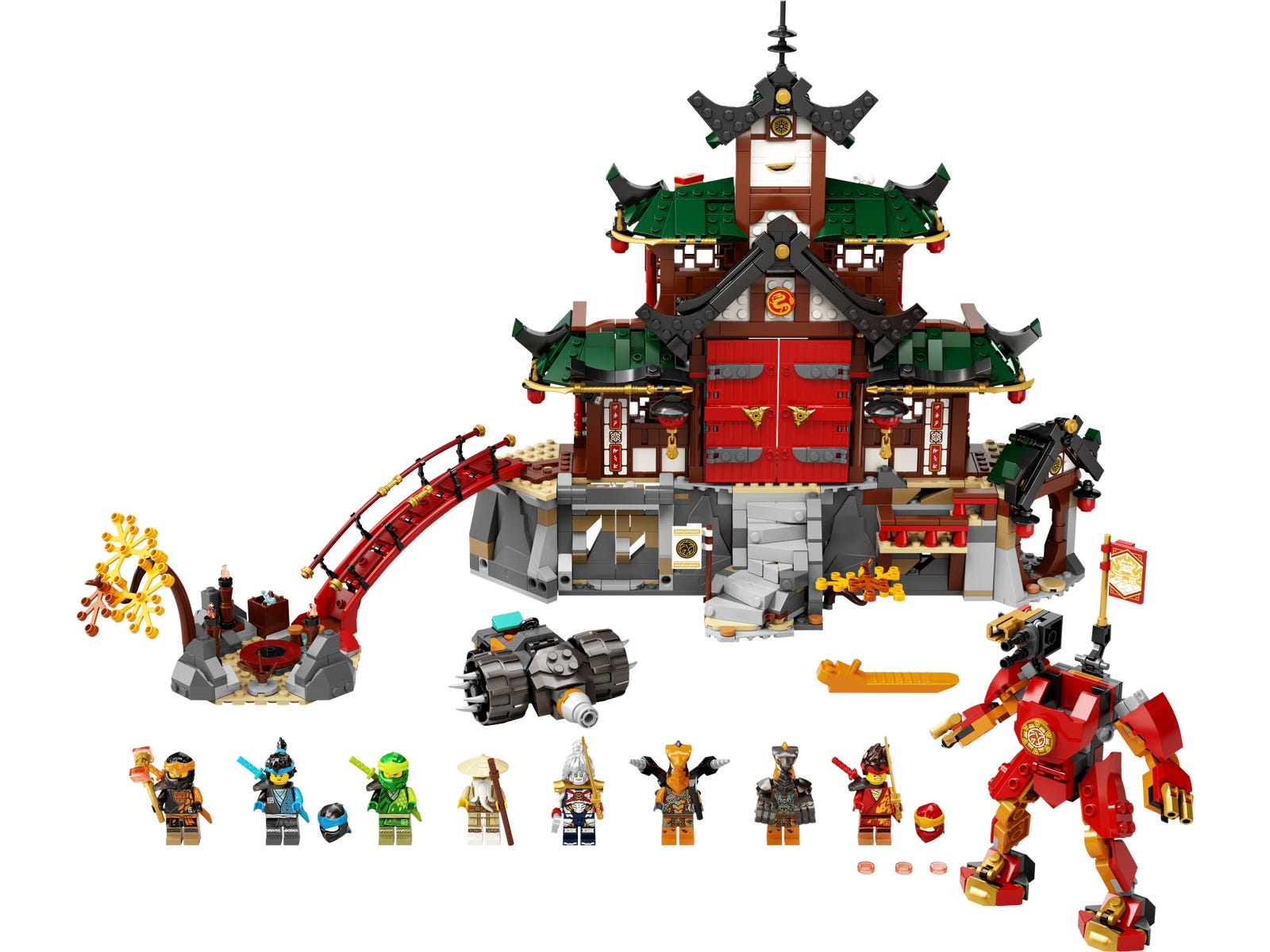 Lego Ninja Dojo Temple