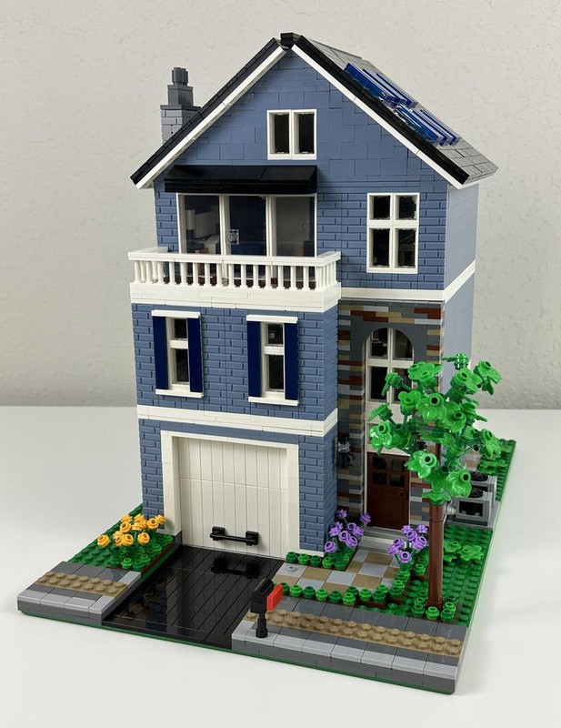 Lego Blue Southern Townhouse