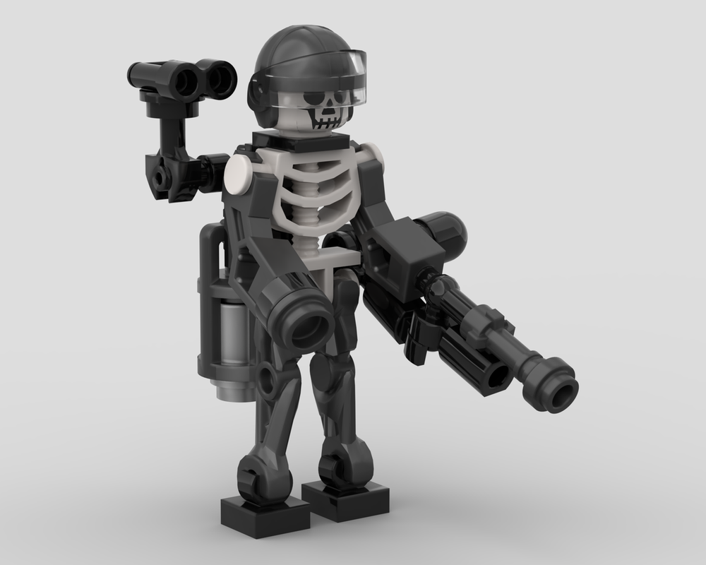 Lego Cyborg Incinerator MKII