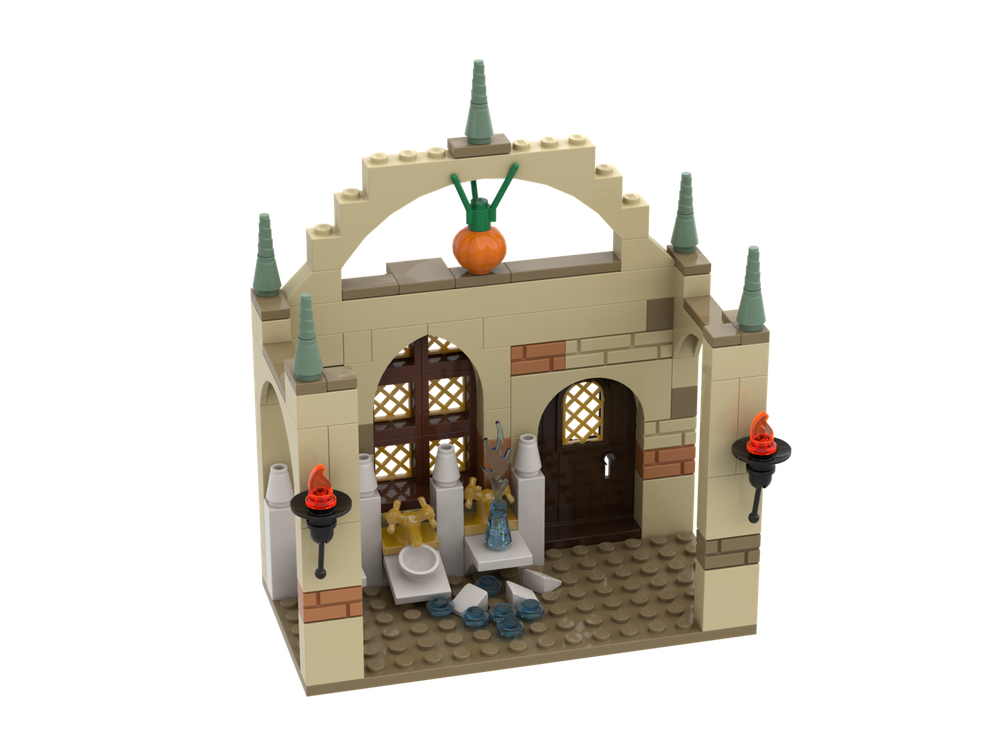 Lego HP Troll on the Loose (Reimagined)