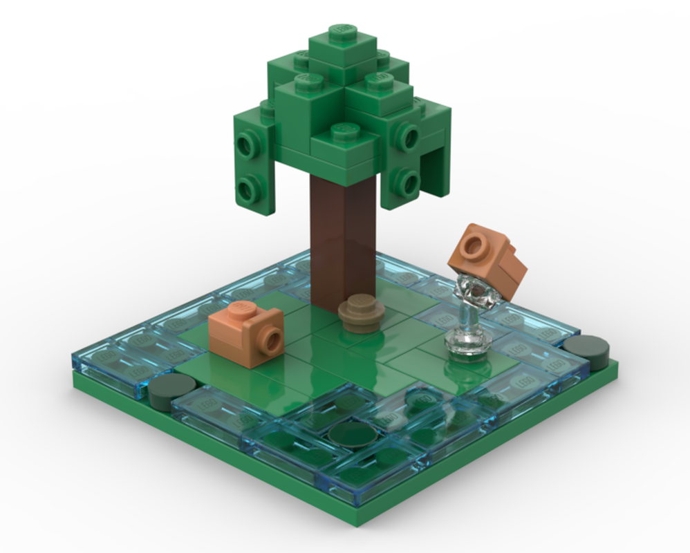 Lego Swamp Plot - Hopping Along