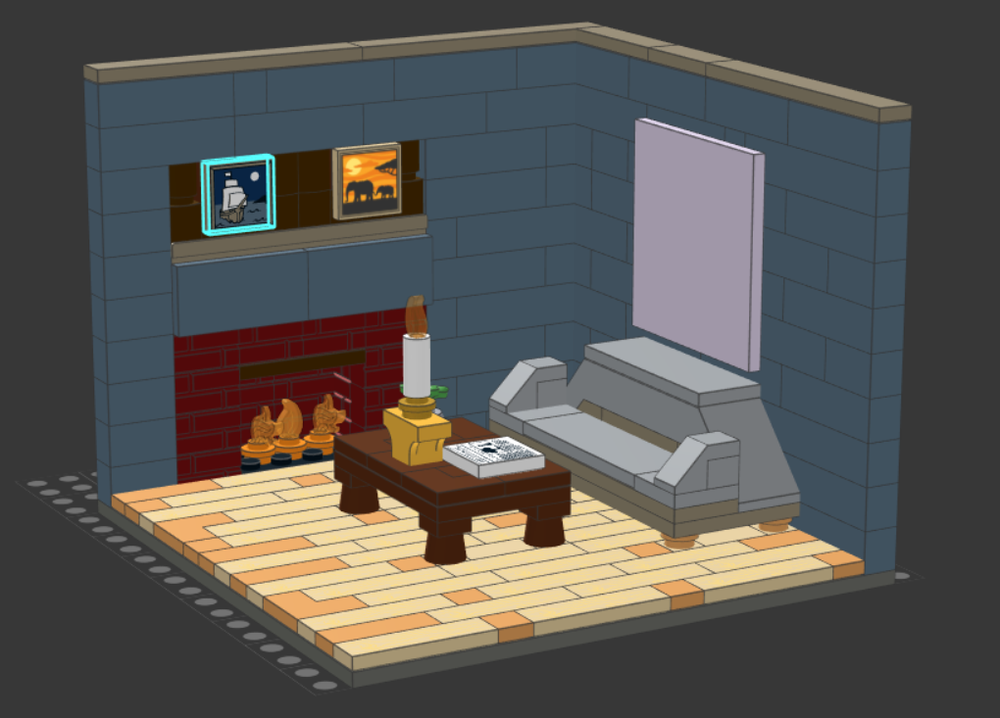 Lego Living Room