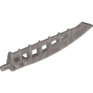 Lego Large Figure Weapon Blade, Air Katana / Pearl Light Gray