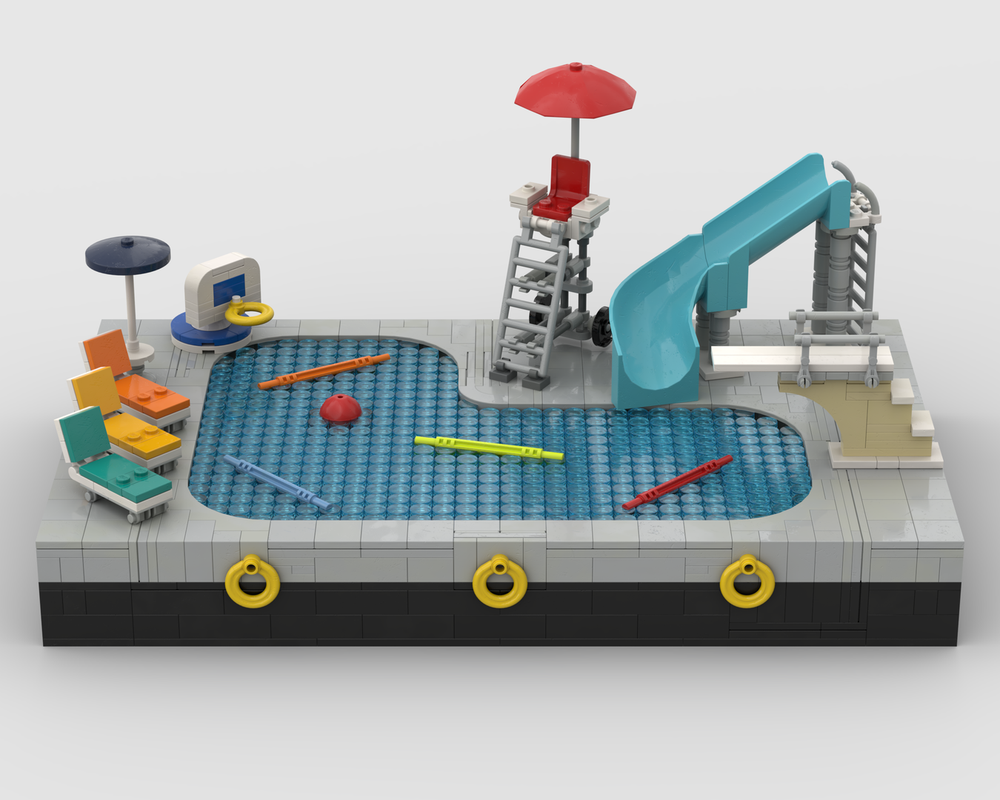 Lego Public Swimming Pool