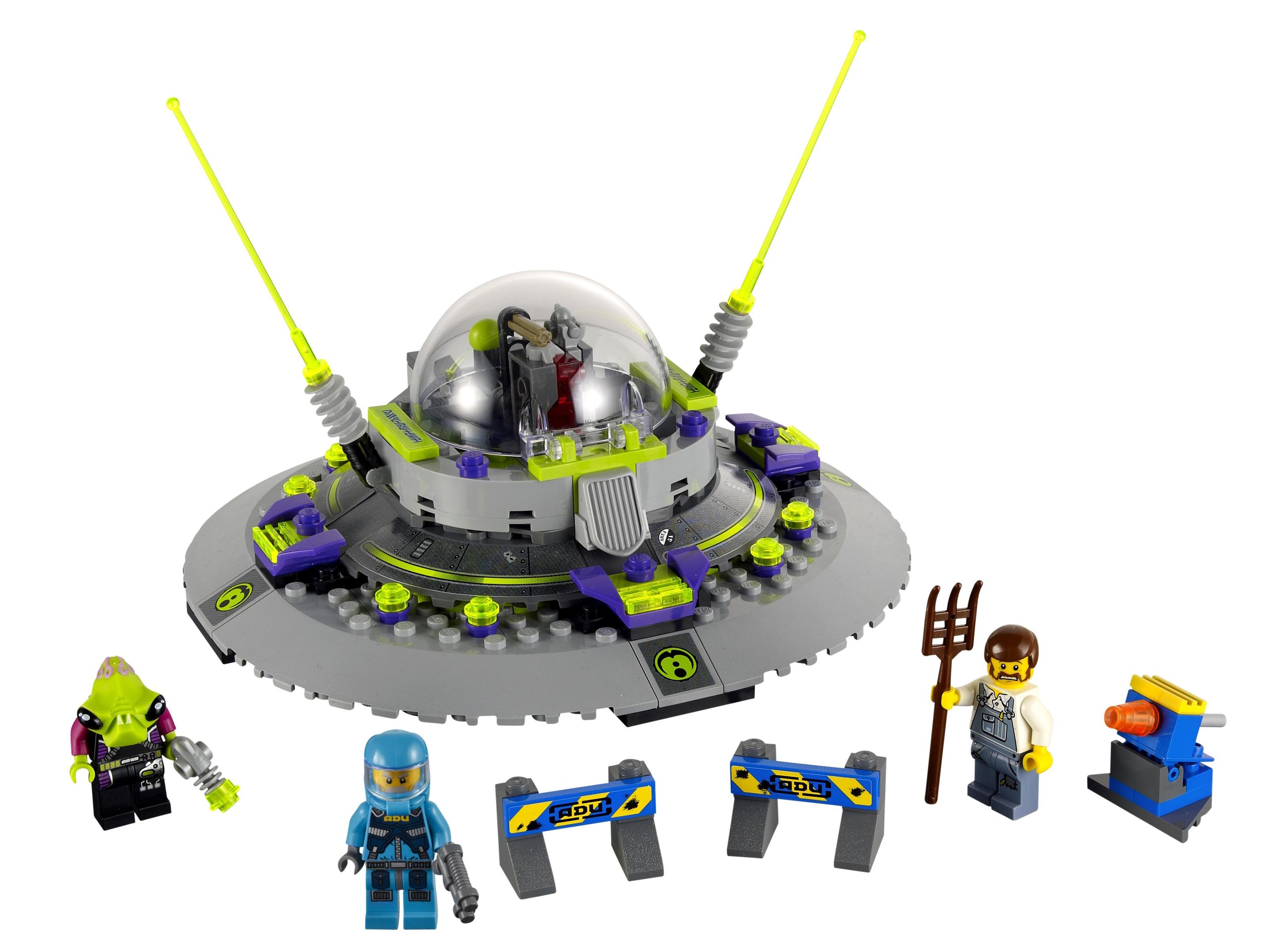 Lego UFO Abduction
