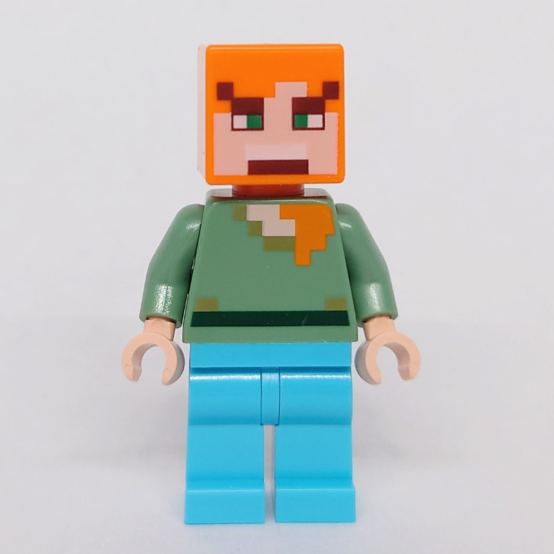 Lego Alex, Reddish Brown Squares on Face