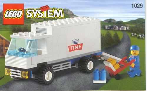 Lego Milk Delivery Truck - Tine