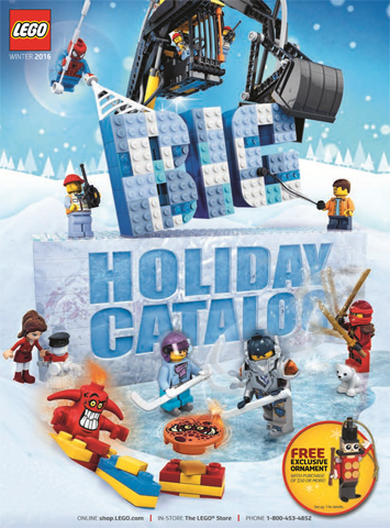 Lego 2016 Shop at Home - Winter - Big Holiday Catalog (WOR 6671)