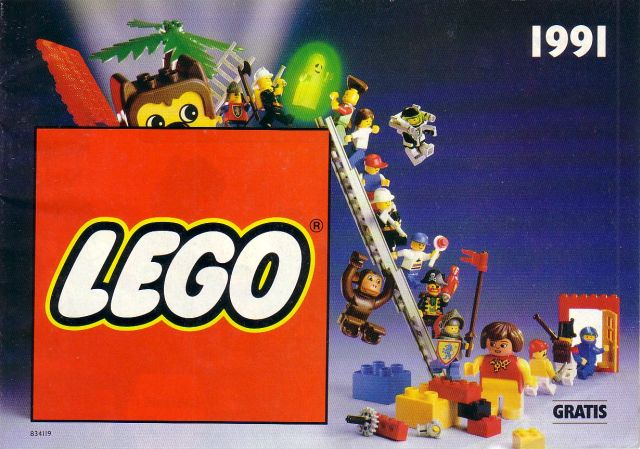 Lego 1991 Medium Spanish (IB (EP) 834119) prices in pesetas - precios en pesetas