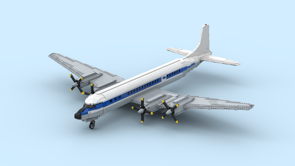 Lego Douglas DC-7C "Seven Seas"